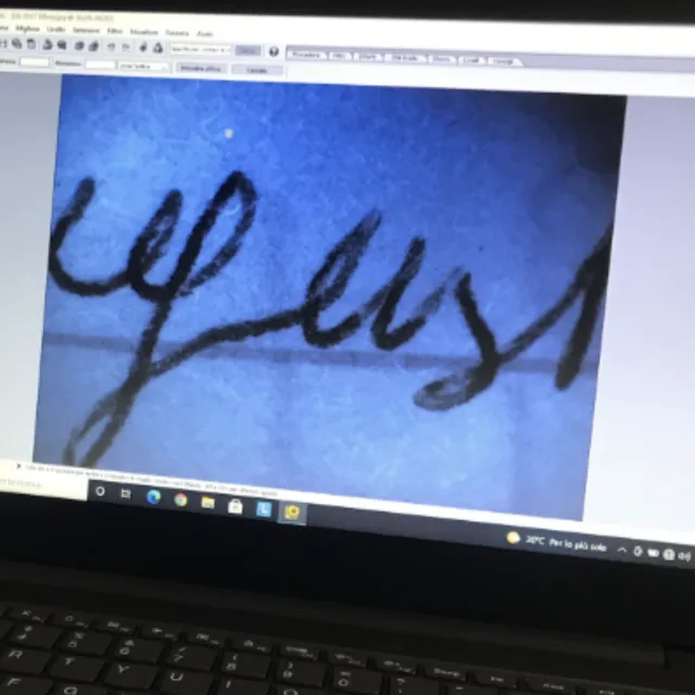 Analisi grafologica di un manoscritto
